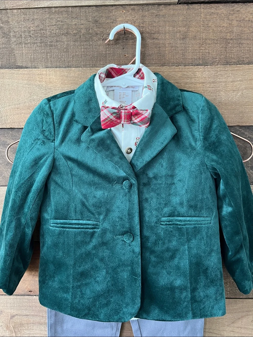 Tommy Bahama Kids Christmas Nutcracker Holiday Blazer Set Size 18 Months